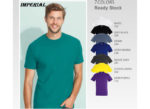 Cotton Round Neck T-Shirts - Imperial