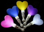 LED Heart Shape Stick-Short Handle