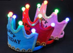 LED Crown Headband-Felt