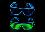 LED Stripes Glasses-Battery Operated