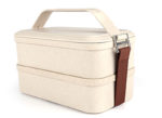 HKL1005 Silver Frost 2 Tier Lunch Box