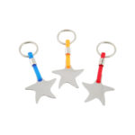 HKY1009 Sea Star Metal Keychain
