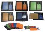 Travel - PU Leather Passport Holder cum Luggage Tag