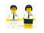 Customised School Uniform Brick Miniature Figurine