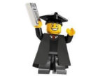 Customised Graduation Gown Miniature Brick Figurine