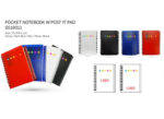 Pocket Notebook w Post It Pad