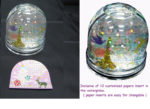 Water Globe Calendar