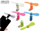 USB cum OTG Mobile Portable Fan