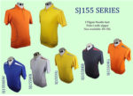 SJ155 Polo T-Shirt w Zipper