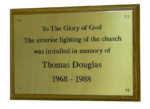 Engraved Brass Plaque Rankin Engraving Graphics