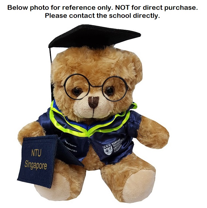 Bear in NTU Graduation Robe