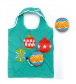 Ball Onament Reusable Tote Bag