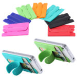Silicone Mobile Phone Card Holder