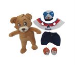Customised Teddy Bear with Uniforms