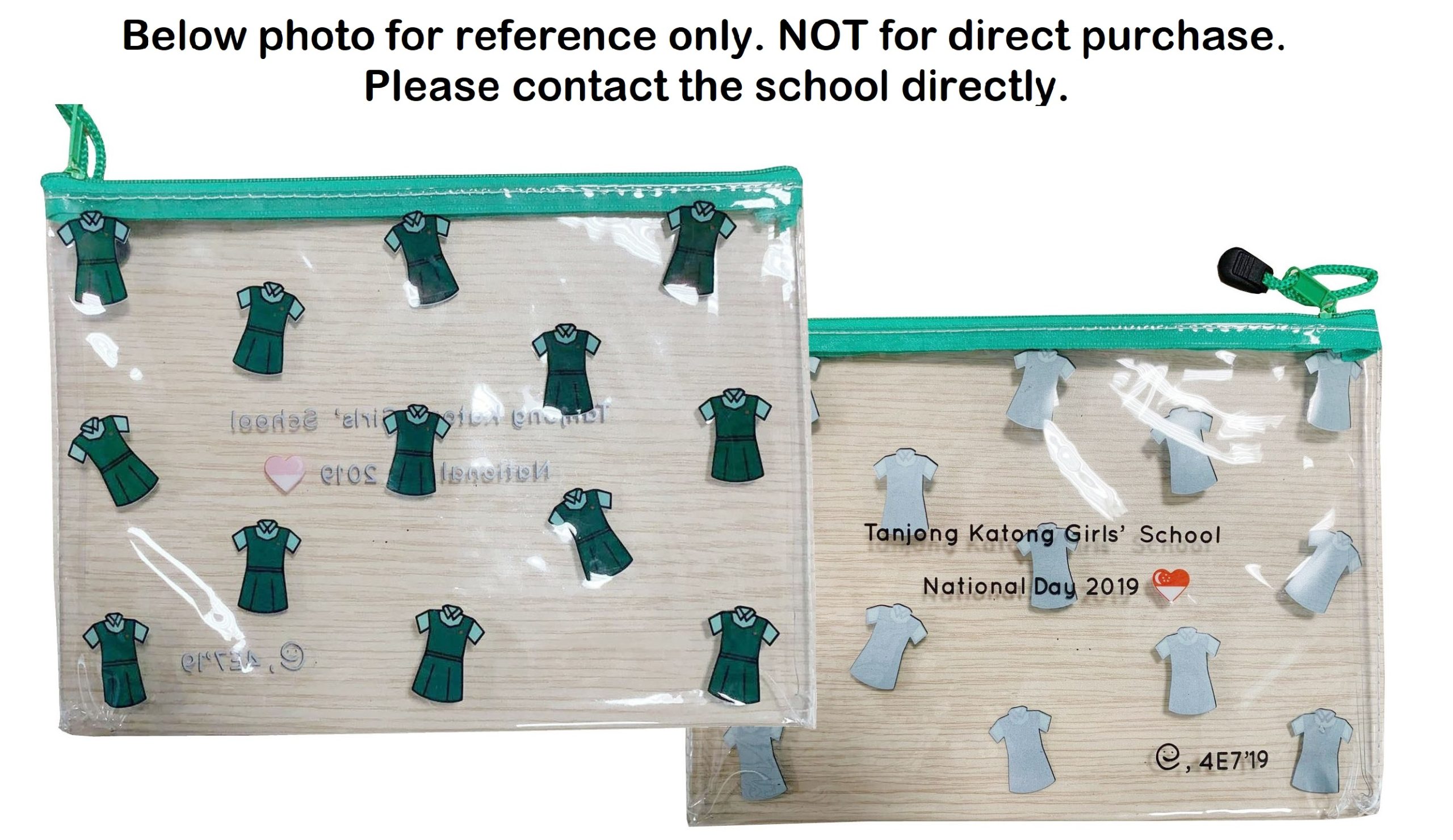 PVC Clear Pencil Case TKGS