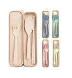 Eco-Friendly Wheat Straw Cutlery Set