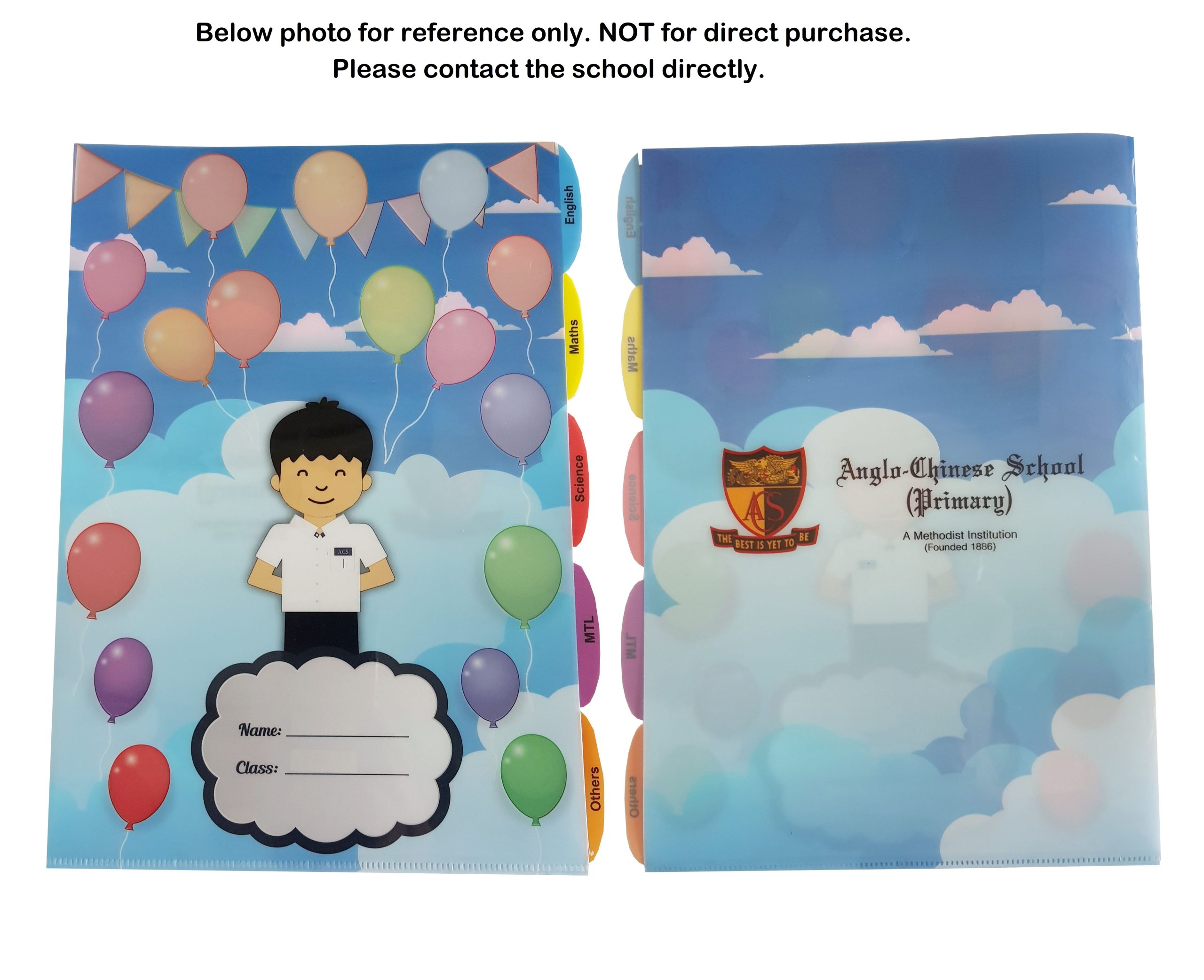 Customised 3 Layers A4 L-Shaped Folder