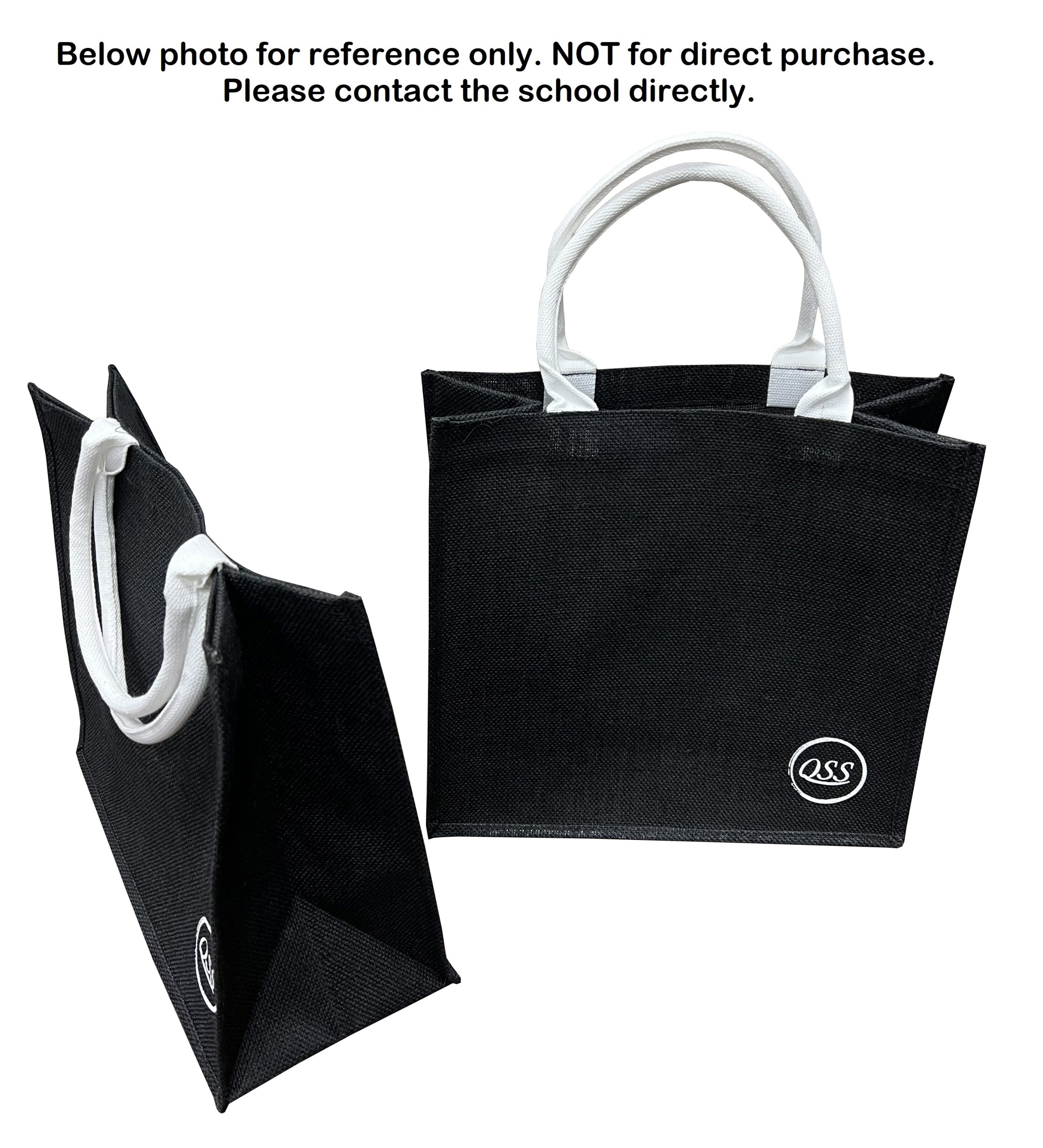 Black Jute Bag