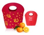 Felt Mandarin Orange Carrier