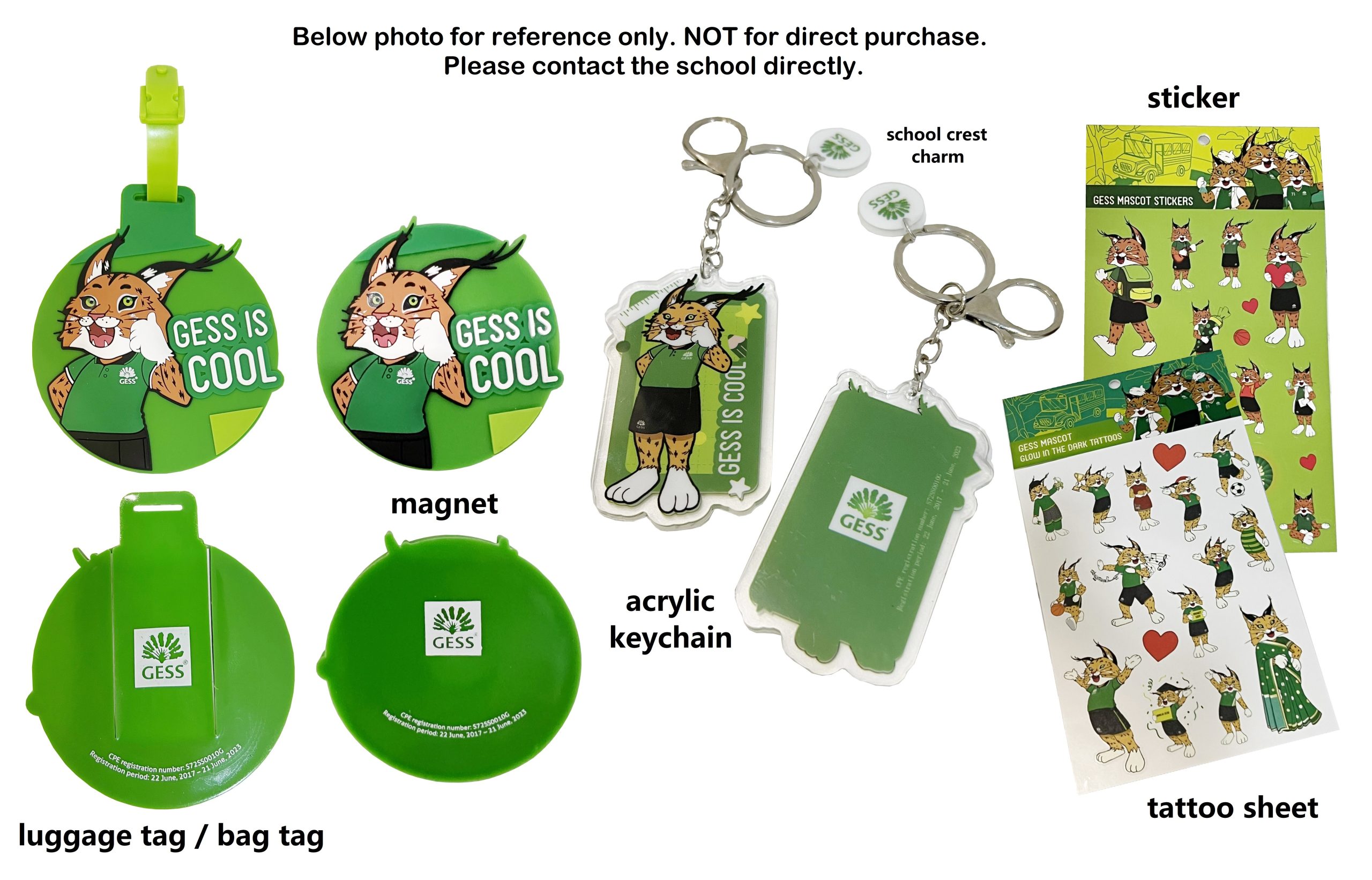 Custom Made School Merchandise