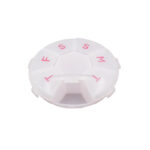 7-cases Round Pill Box