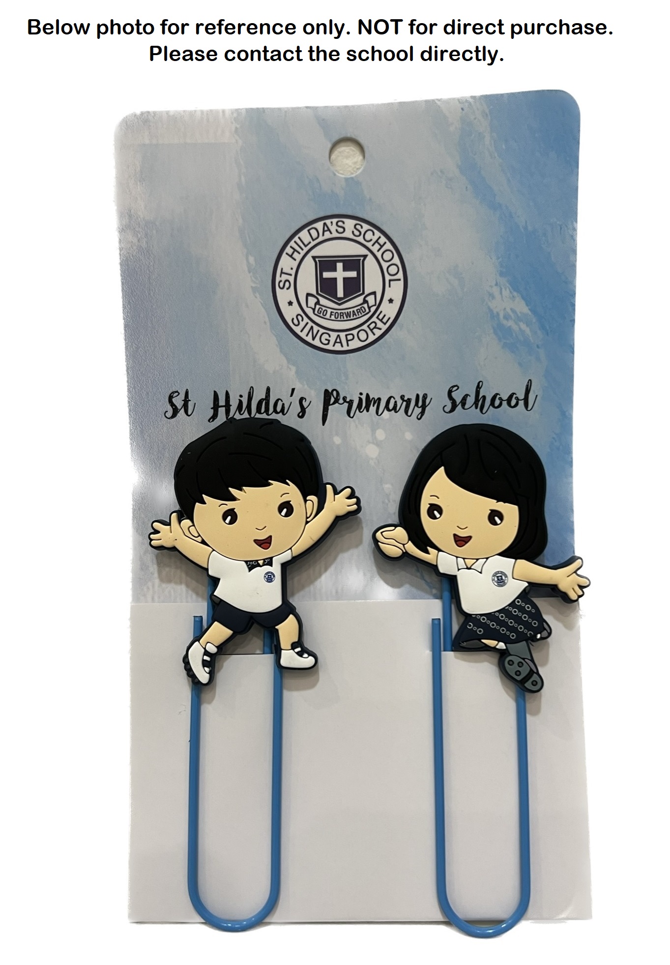St Hilda's PVC Bookmark