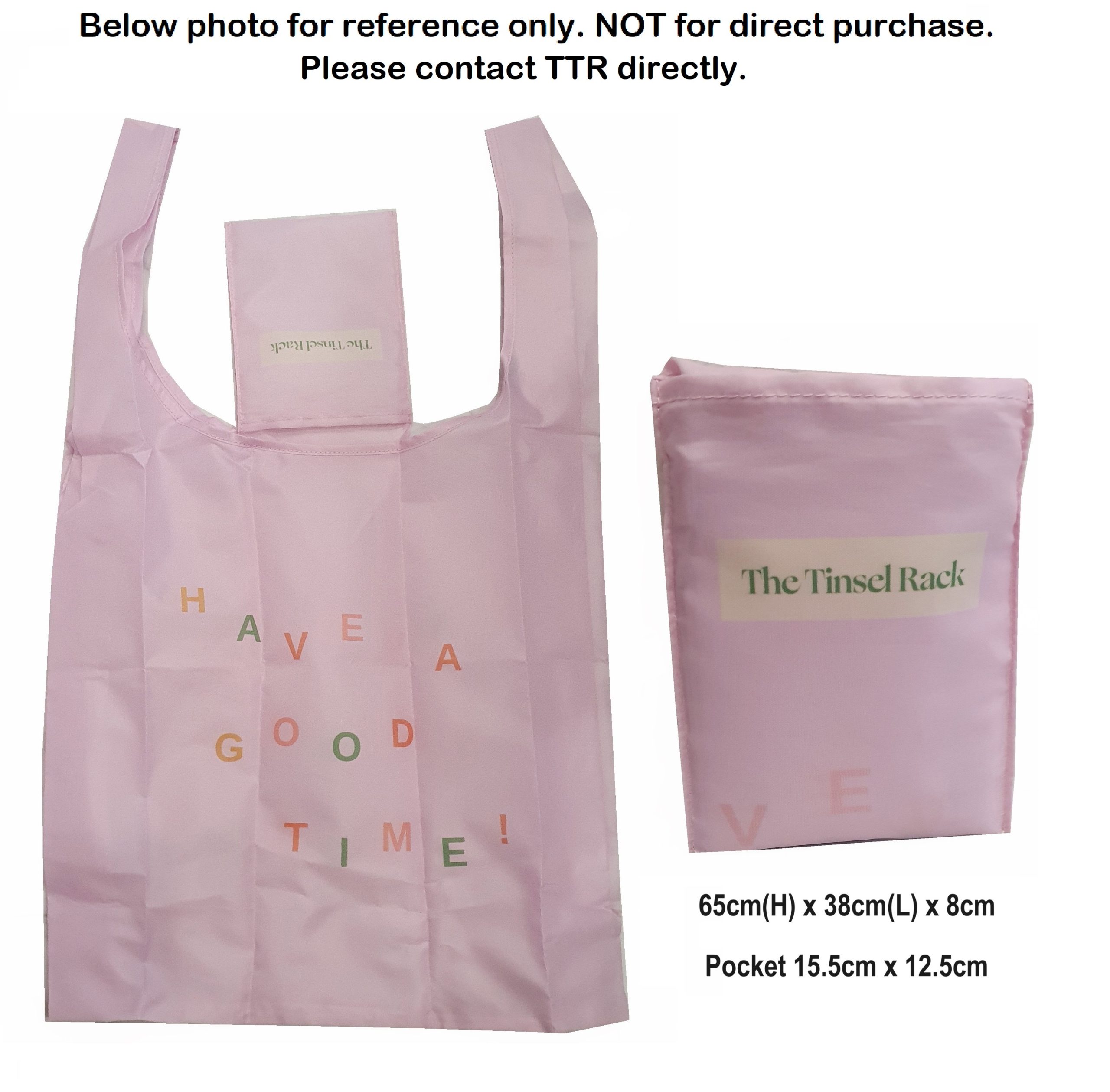Customised Foldable Nylon Tote Bag