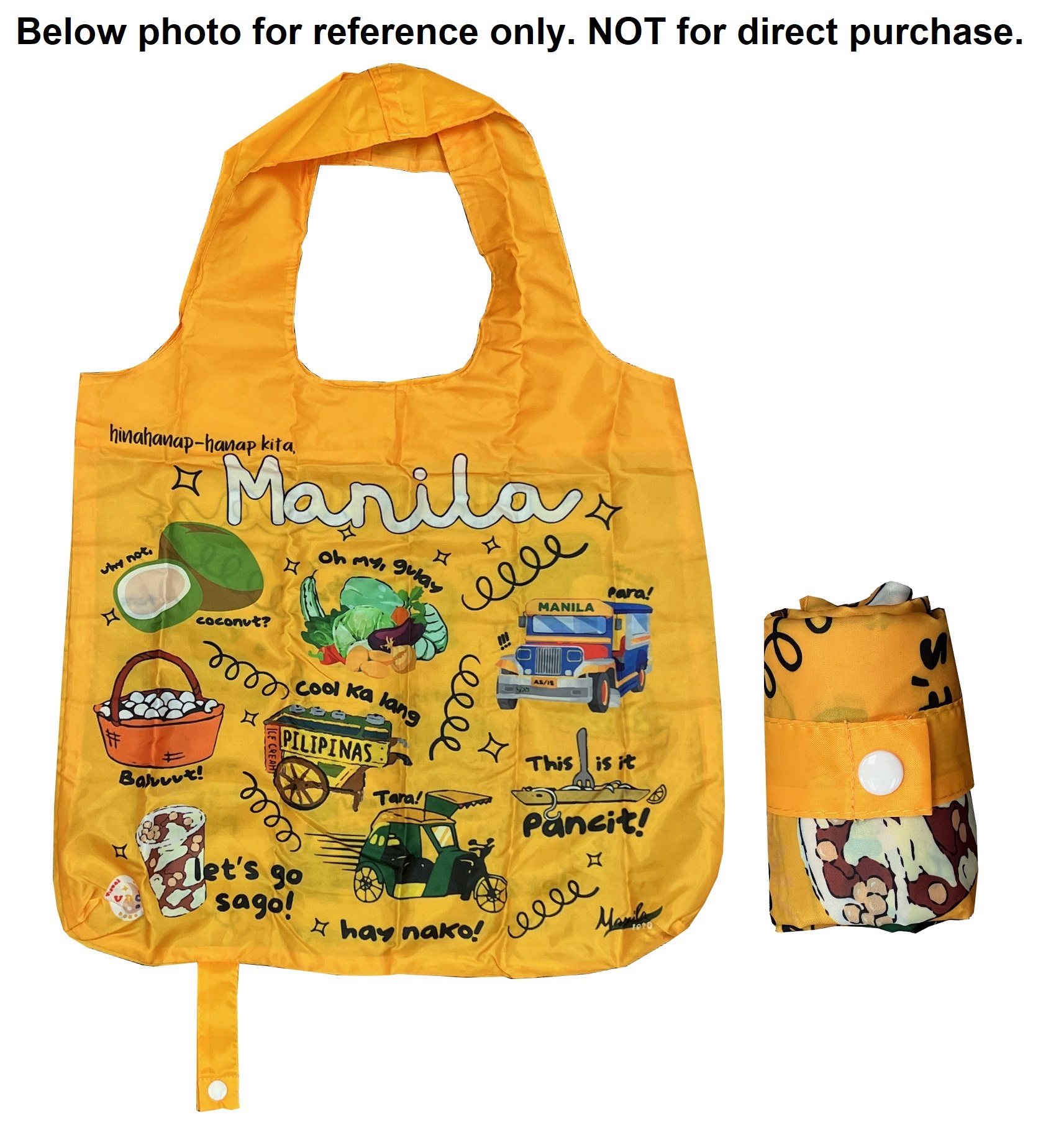 Foldable Bag-Yellow