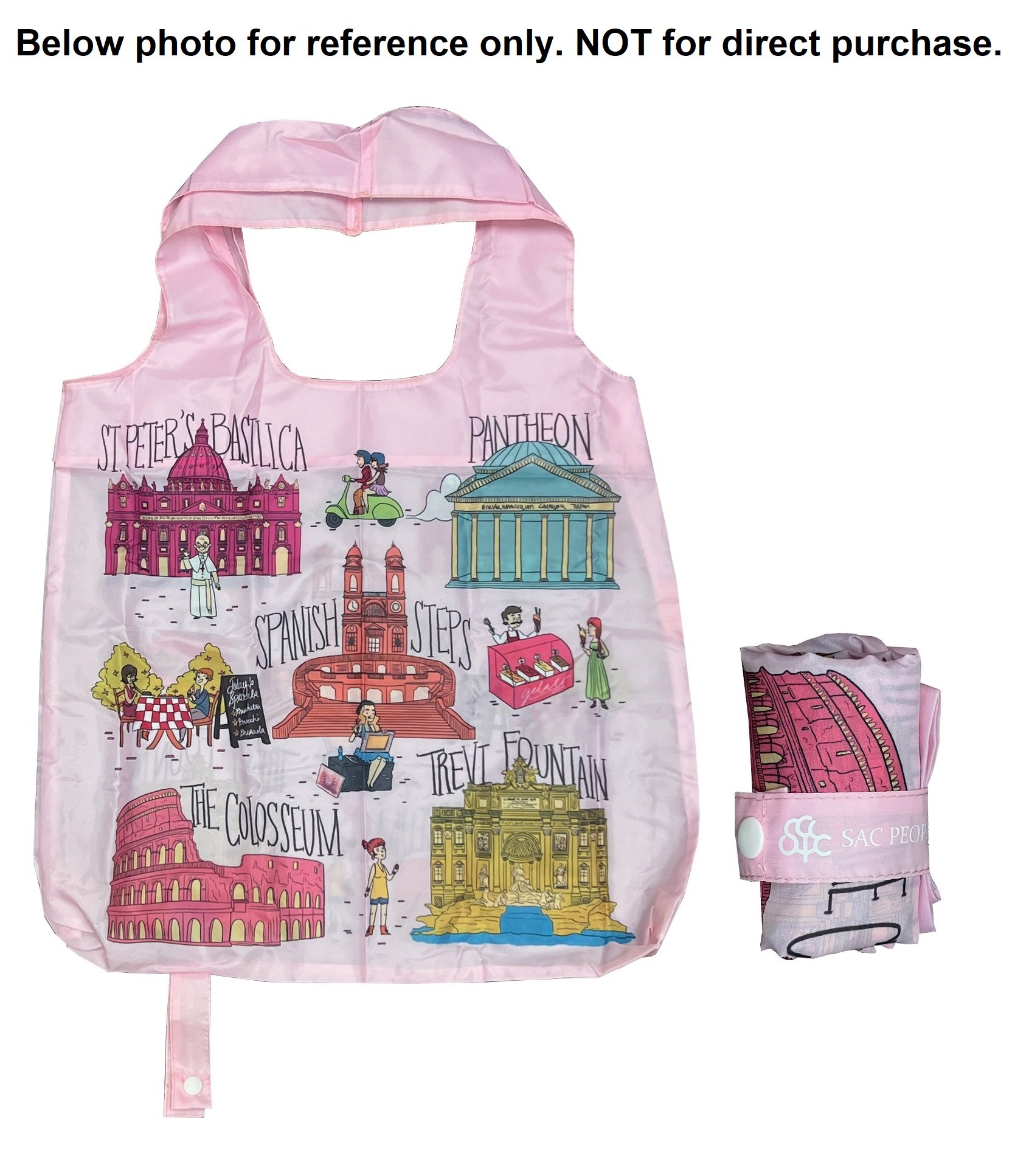 Foldable Bag-Light Pink