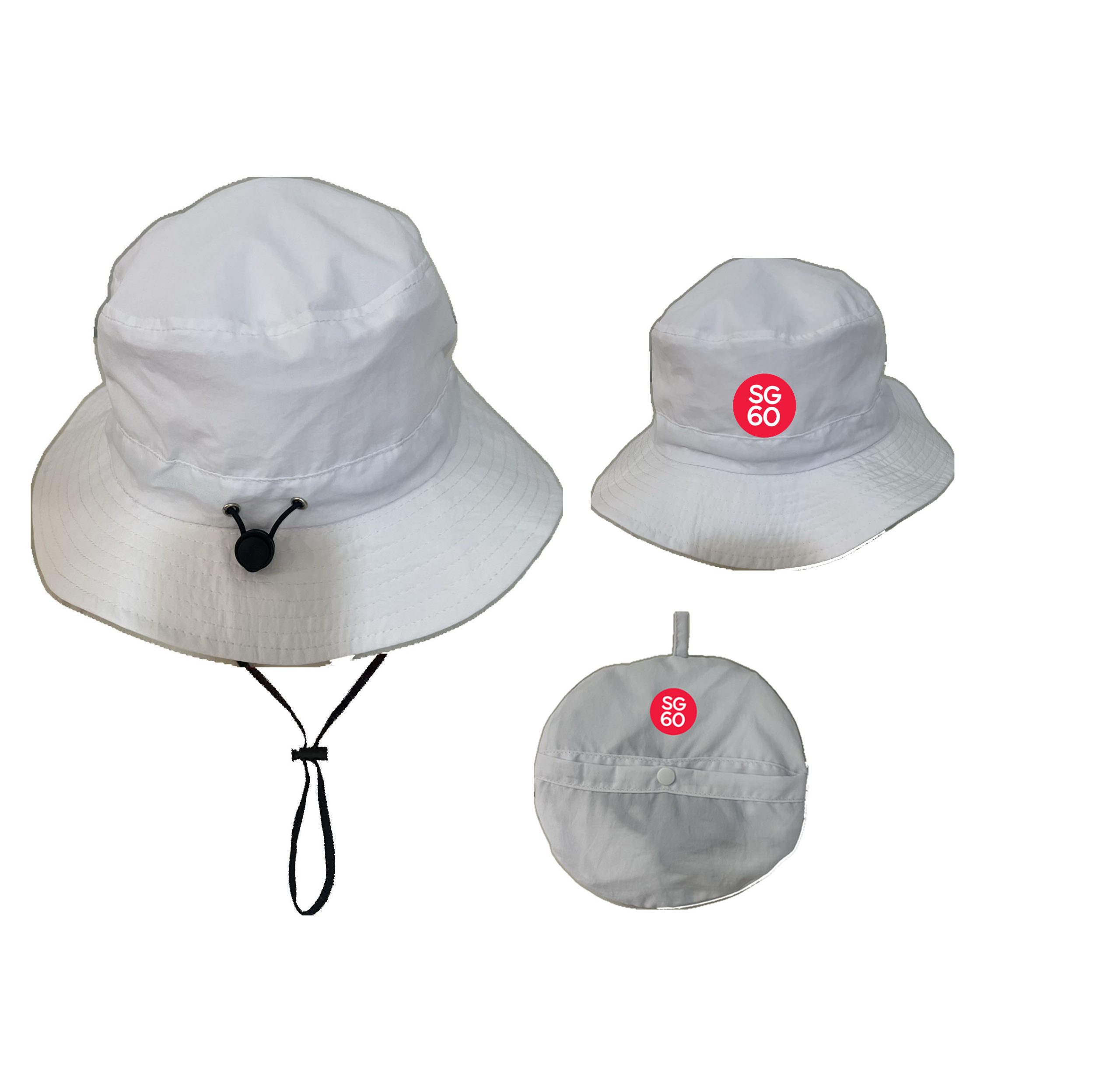 White Bucket Hat