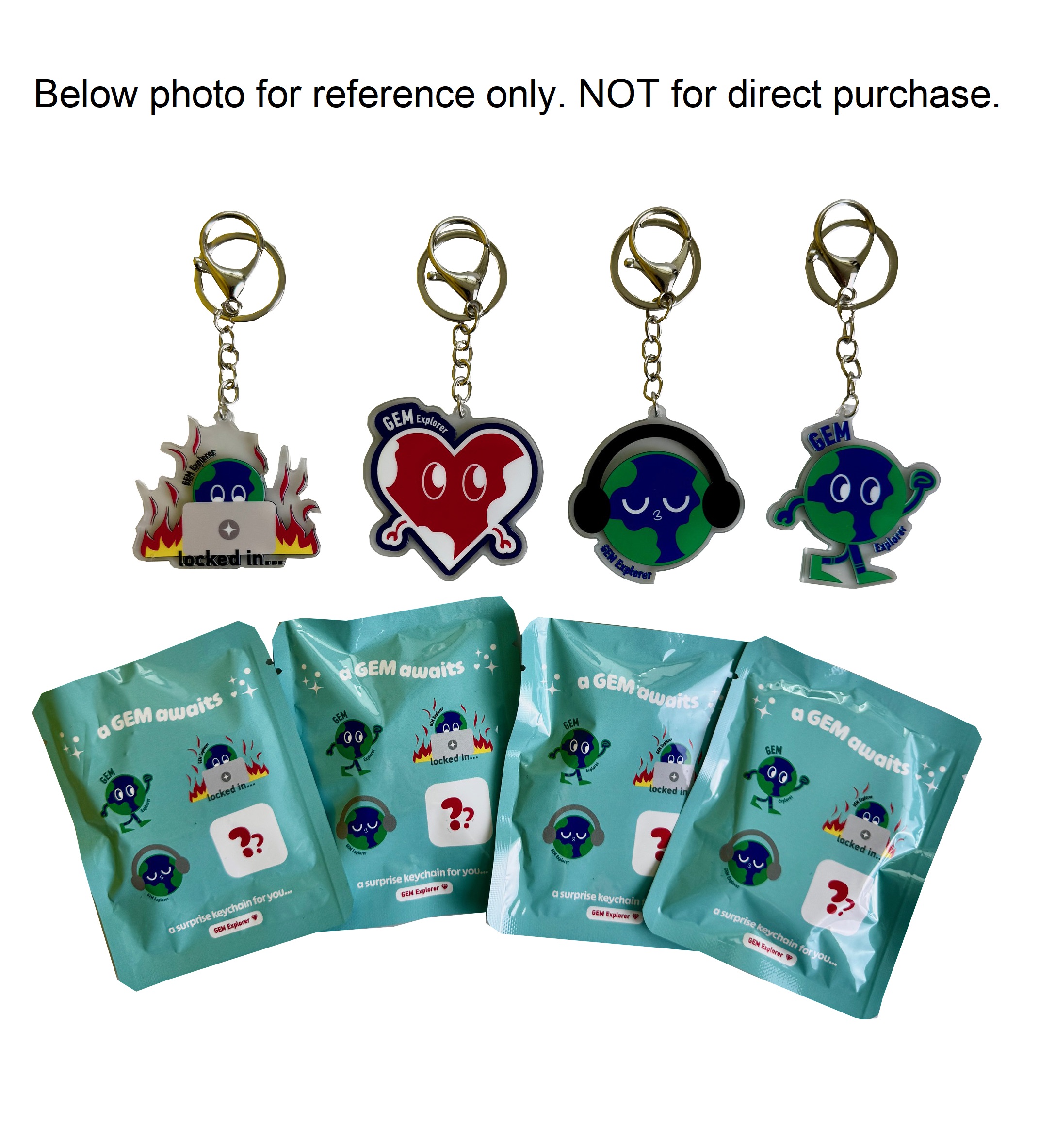 Blind Box Acrylic Keychain
