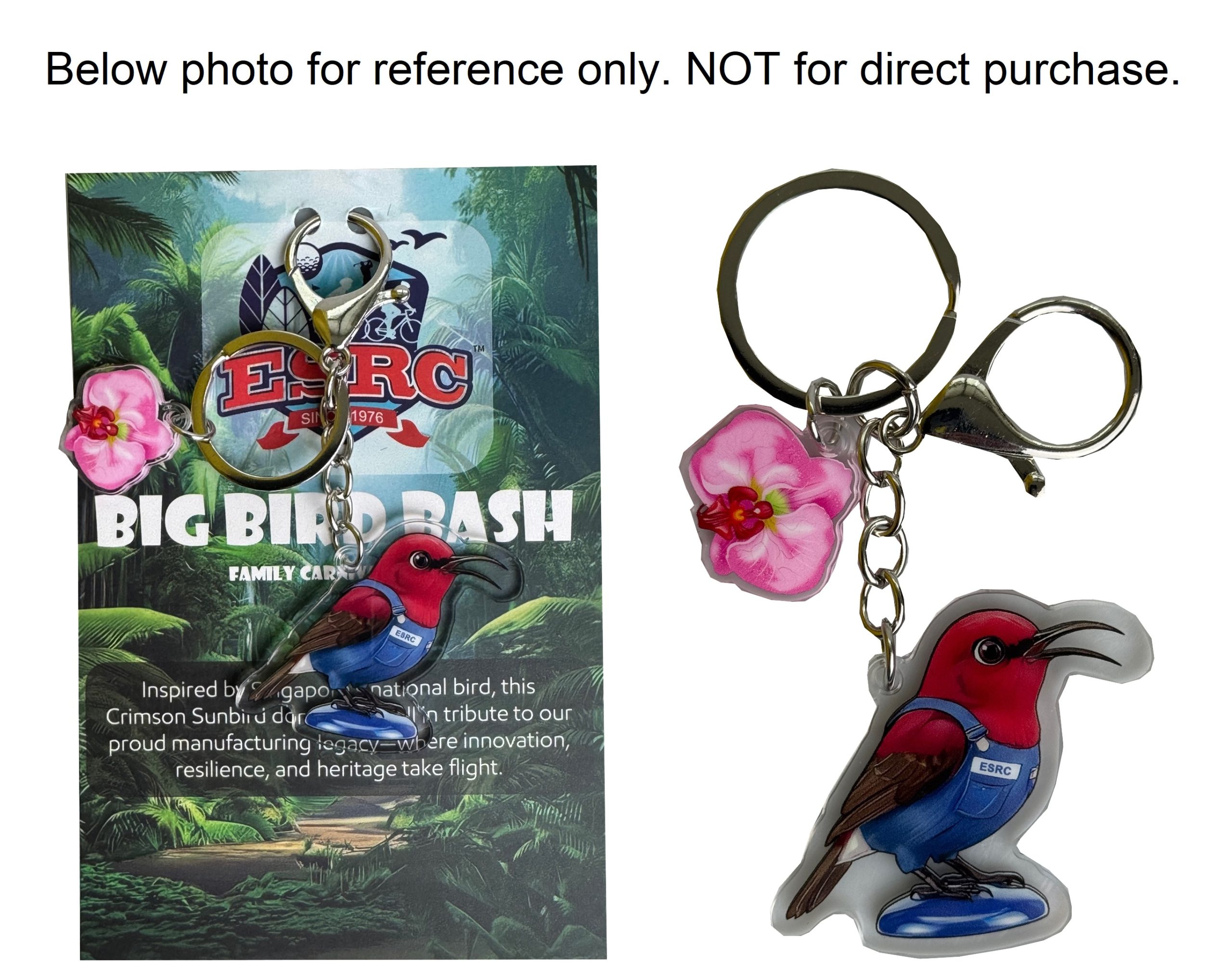 Exxonmobil Acrylic keychain