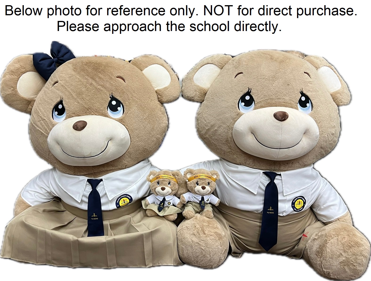 1 Meter Graduation Bears