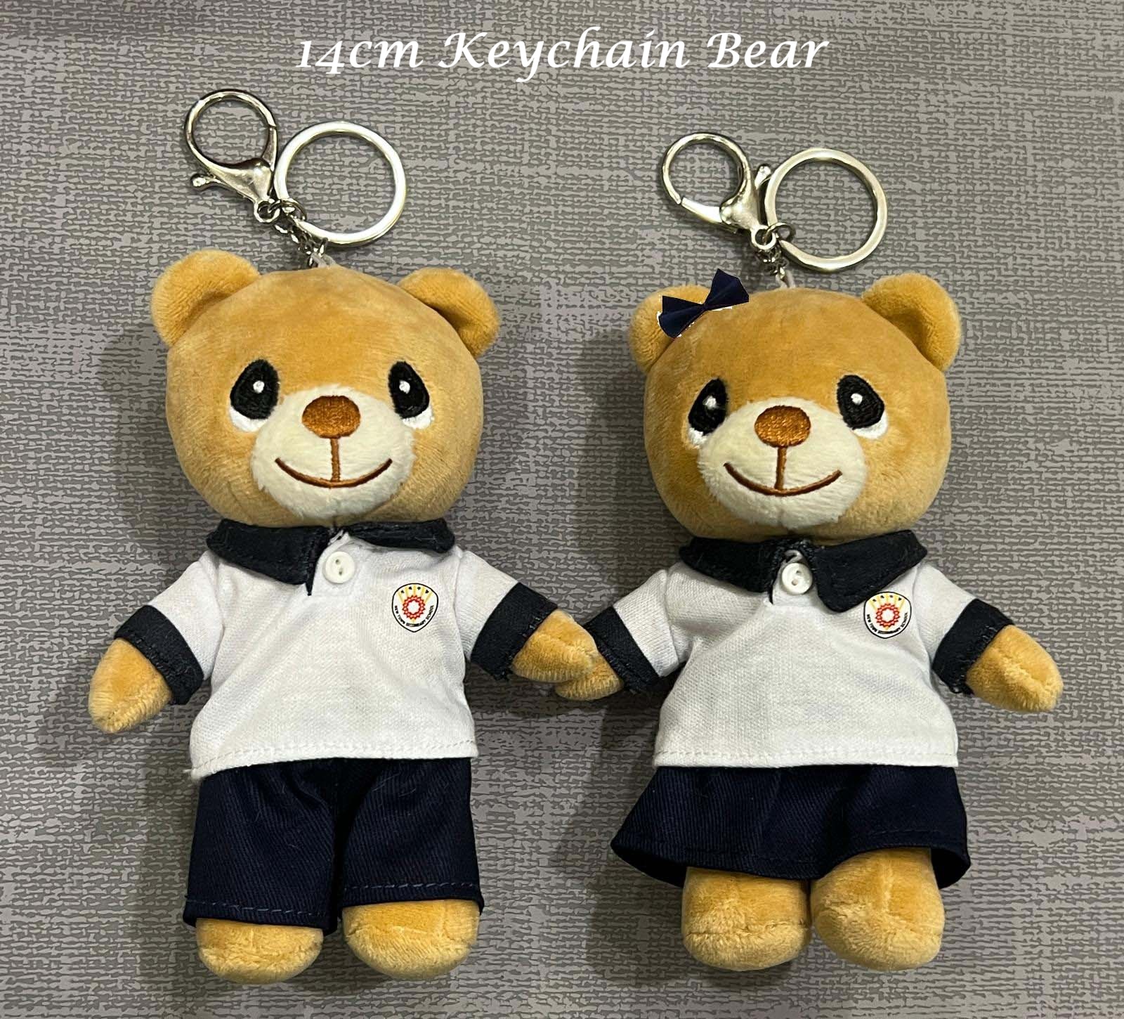 14cm New Town Secondary Keychain Bear