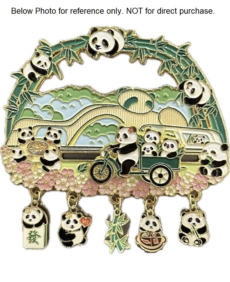 Movable Fridge Magnet-Panda